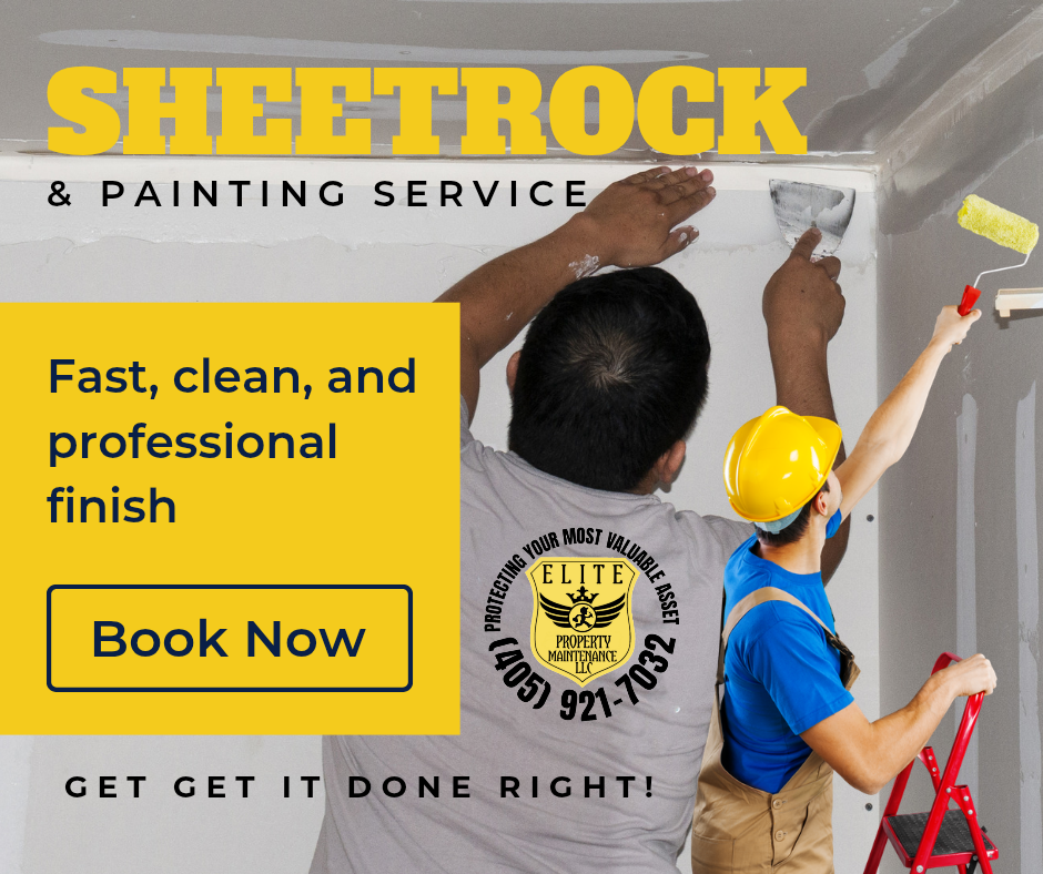 Why professional painting and sheetrock repair matters in Oklahoma City